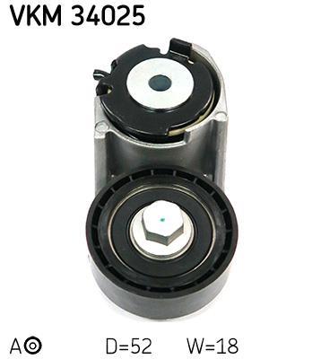 Polea tensora, correa auxiliar servicios SKF ref. VKM 34025